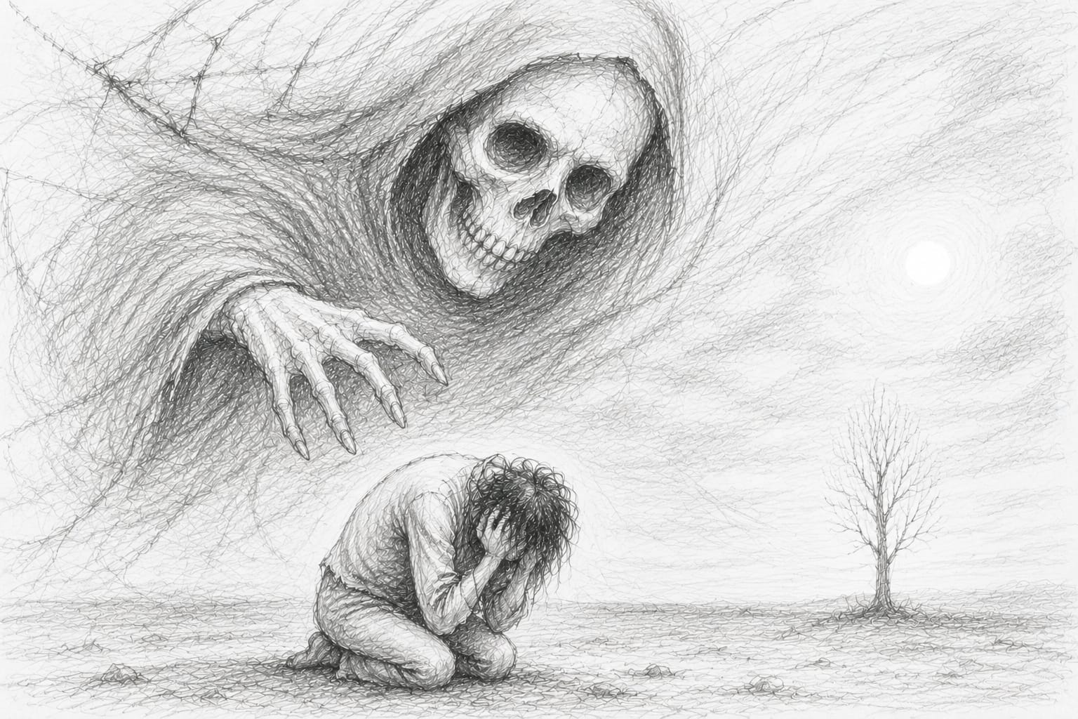 Ilustração — O Medo da Morte