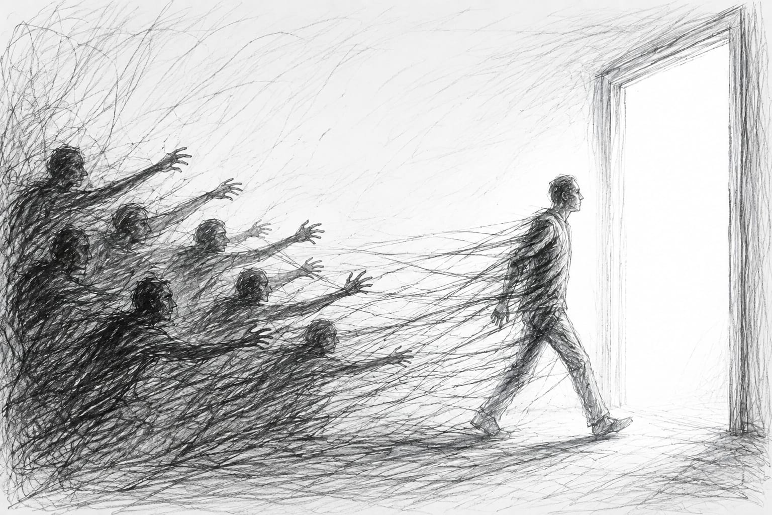 Ilustração — Saída pela Direita