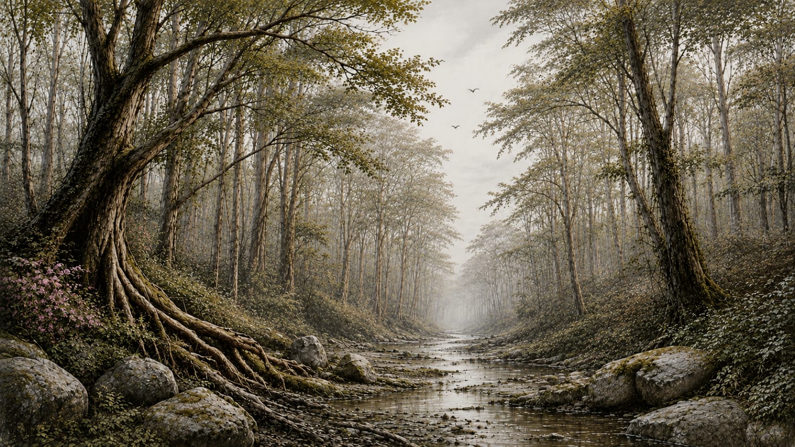 Ilustração — A Floresta Sem Nome